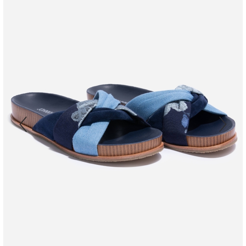 Johnny Was Sunny Garden Twist Sandal Size 9 - Picture 2 of 14